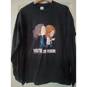 You're my person Men's Long Sleeve size Medium